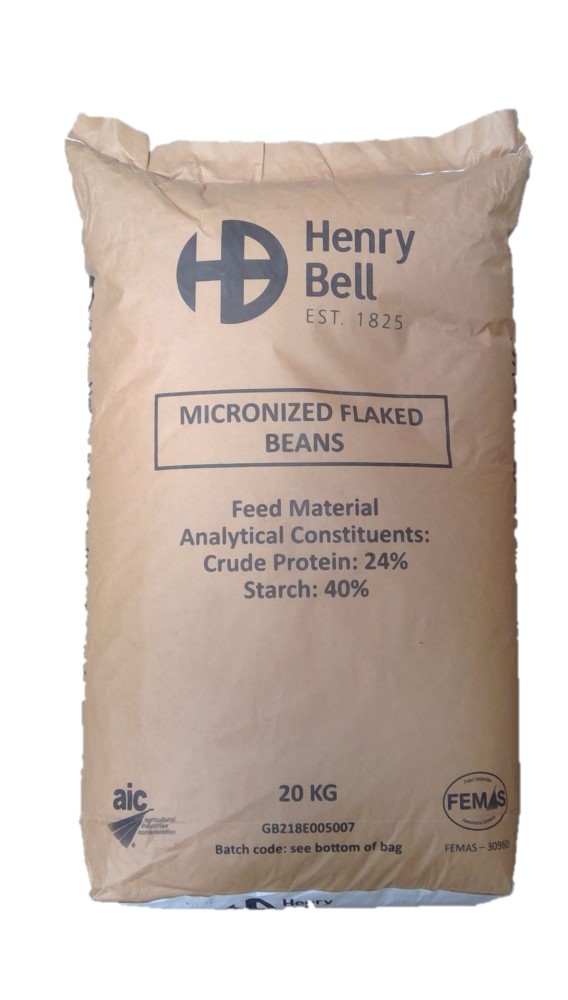 Micronized Flaked Beans
